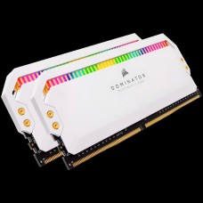Corsair DOMINATOR PLATINUM RGB 16GB (2x8GB) DDR4 3200 (PC4-25600) C16 1.35V - White