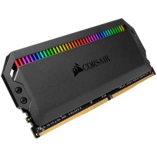 Corsair DDR4, 3200MHz 32GB 2x16GB DIMM, Unbuffered, 16-18-18-36, XMP 2.0, DOMINATOR PLATINUM RGB Black Heatspreader, RGB LED, 1.35V, EAN:0840006607342