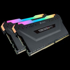 Corsair DDR4, 3200MHz 16GB 2x8GB DIMM, Unbuffered, 16-18-18-36, XMP 2.0, VENGEANCE RGB PRO Heatspreader, RGB LED, 1.35V, EAN:0843591075381