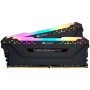 Corsair DDR4, 3200MHz 16GB 2x8GB DIMM, Unbuffered, 16-18-18-36, Base SPD@2666, XMP 2.0, VENGEANCE RGB PRO Heatspreader, RGB LED, 1.35V, for AMD, EAN:0840006616788