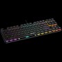 CANYON Cometstrike TKL GK-50, 87keys Mechanical keyboard, 50million times life, with VS11K30A solution, GTMX red switch, Rainbow backlight, 20 modes, 1.8m PVC cable, metal material + ABS, UK layout, size: 354*126*26.6mm, weight:624g, black