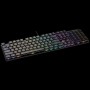 CANYON Cometstrike TKL GK-55, 104keys Mechanical keyboard, 50million times life, with VS11K28A solution, GTMX red switch, RGB backlight, 18 modes, 1.8m PVC cable, metal material + ABS, UK layout, size: 436*126*26.6mm, weight:820g, black