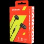 CANYON headphones EP-3 Mic 1.2m Dark Grey