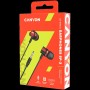 CANYON headphones EP-3 Mic 1.2m Red