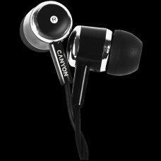 CANYON headphones EPM-01 Mic 1.2m Black