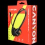 CANYON PC headset HS-01 PC Mic Flat 1.8m Black Orange