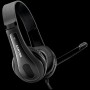 CANYON PC headset HSC-1 PC Mic Flat 2m Black