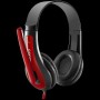 CANYON PC headset HSC-1 PC Mic Flat 2m Black Red