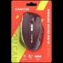 CANYON mouse MW-21 BlueLED 7buttons Wireless Burgundy Red