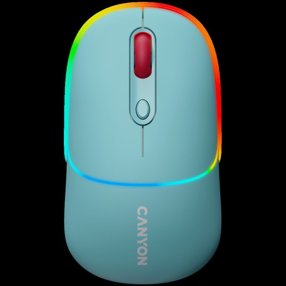 CANYON mouse MW-22 Dual Band RGB Wireless Dark Cyan