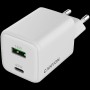 CANYON charger CU45AC GaN 45W 1xPD 1xQC EU White