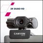 CANYON webcam C6 Quad HD 1440p Black