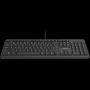 CANYON keyboard HKB-20 EN/RU Velvet Wired  Black