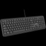 CANYON keyboard HKB-20 EN/RU Velvet Wired  Black