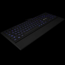 CANYON keyboard HKB-6 EN/RU LED Multimedia Slim Black