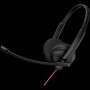 CANYON PC headset HS-07 PC Mic 3.5/USB Flat 2.8m Black