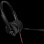 CANYON PC headset HS-07 PC Mic 3.5/USB Flat 2.8m Black