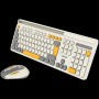 CANYON HSET-W5 EN Keyboard+Mouse AAA+AA Wireless Beige