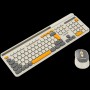 CANYON HSET-W5 EN Keyboard+Mouse AAA+AA Wireless Beige