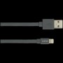 CANYON cable MFI-2 Lightning 12W 1m Dark Grey