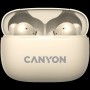 CANYON headset OnGo TWS-10 ANC+ENC Beige