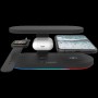 CANYON wireless charger WS-501 15W 5in1 UV Black