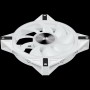 Corsair QL Series, WHITE QL140 RGB, 140mm RGB LED Fan, Dual Pack with Lighting Node CORE, EAN:0840006619529