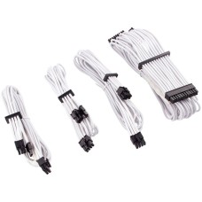 Corsair Premium Individually Sleeved DC Cable Starter Kit, Type 4 (Generation 4), WHITE, EAN:0843591079525