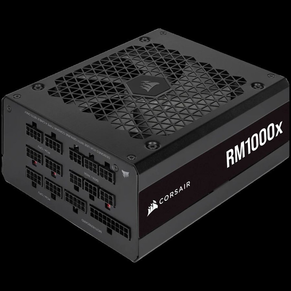 Corsair RMx Series (2021), RM1000x, 1000 Watt, GOLD, Fully Modular Power Supply, EU Version, EAN:0840006604440