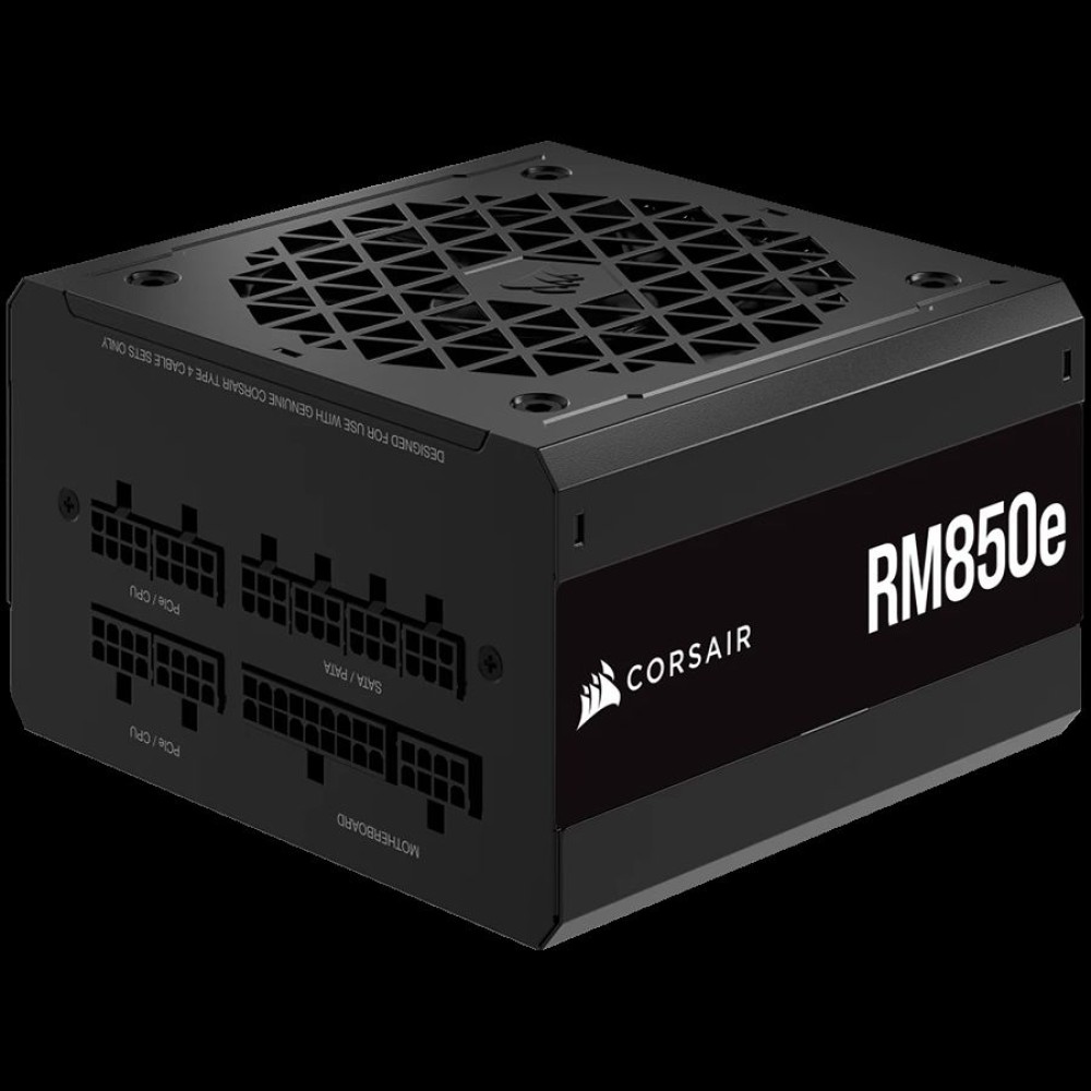 CORSAIR RMe Series, RM850e Fully Modular Low- noise, 850 Watt, Dual EPS, 80 PLUS Gold, EU Version, EAN: 0840006699545