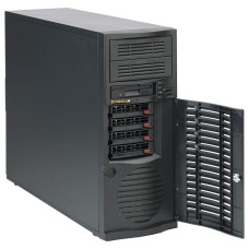 Supermicro Chassis SC733TQ-668B, Mid Tower, 4x 3.5