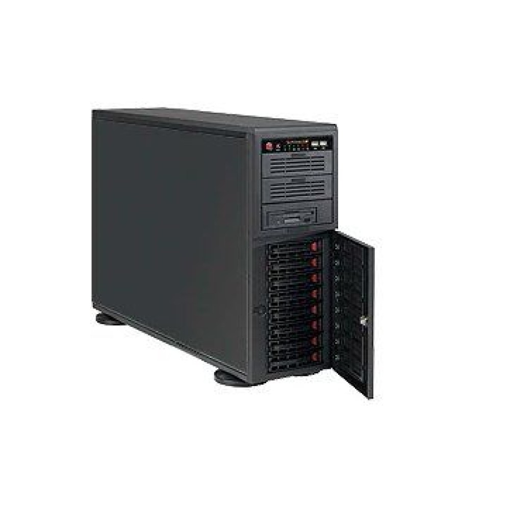 Supermicro chassis CSE-743AC-668B, 4U, 8x 3.5