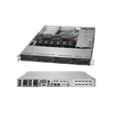 Supermicro server chassis 1U Optimized for X11 WIO (W series) motherboards, 4 x 3.5