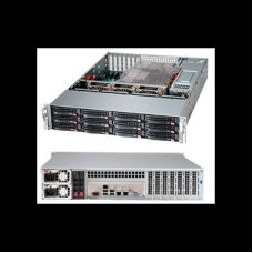 Supermicro chassis CSE-826BE1C4-R1K23LPB, 2U, Dual and Single Intel and AMD CPUs, 2.12 x 3.5