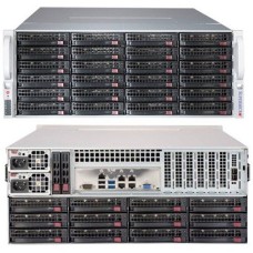 Supermicro 847BE1C4-R1K23LPB 4U chassis 1200W, 36 x 3.5'' hot-swap SAS/SATA drive bay with SES3