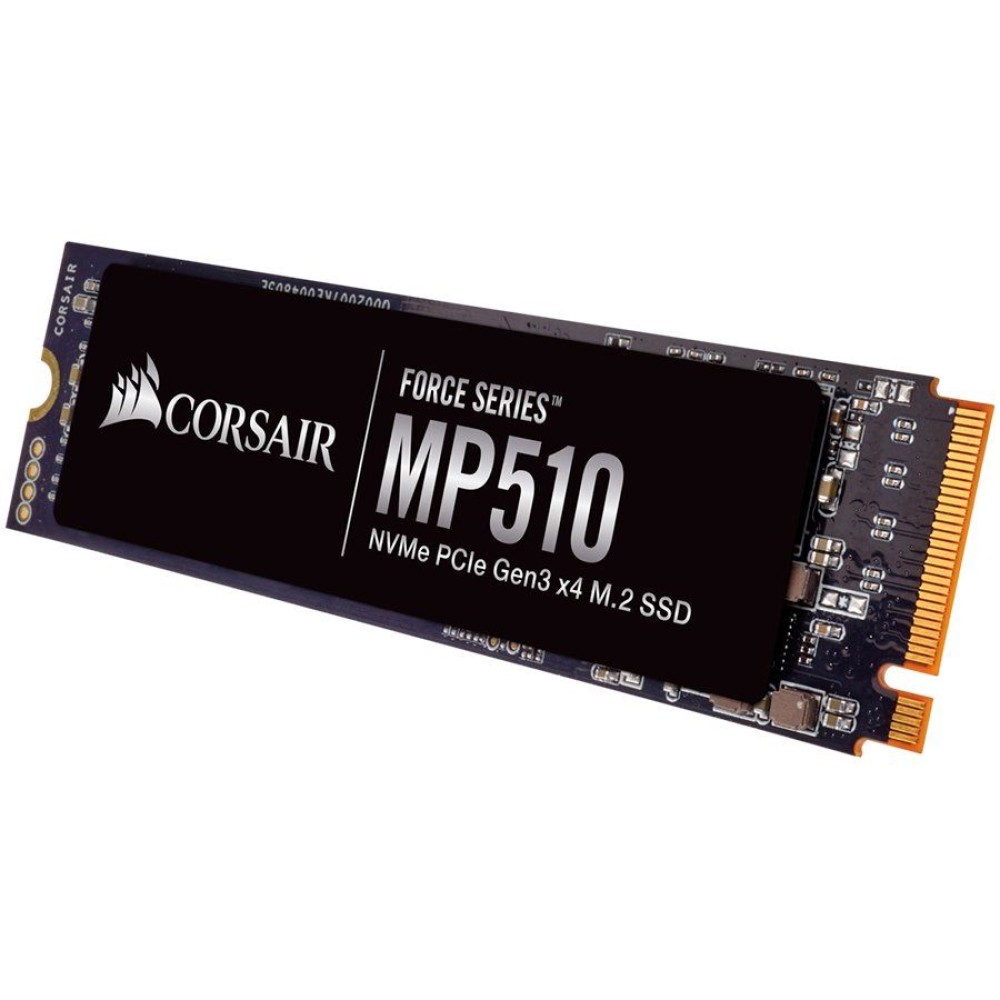 Corsair Force MP510 series NVMe PCIe M.2 SSD 4TB; Up to 3,480MB/s Sequential Read, Up to 3,000MB/s Sequential Write; Up to 580K IOPS Random Read, Up to 680K IOPS Random Write, EAN:0840006622925