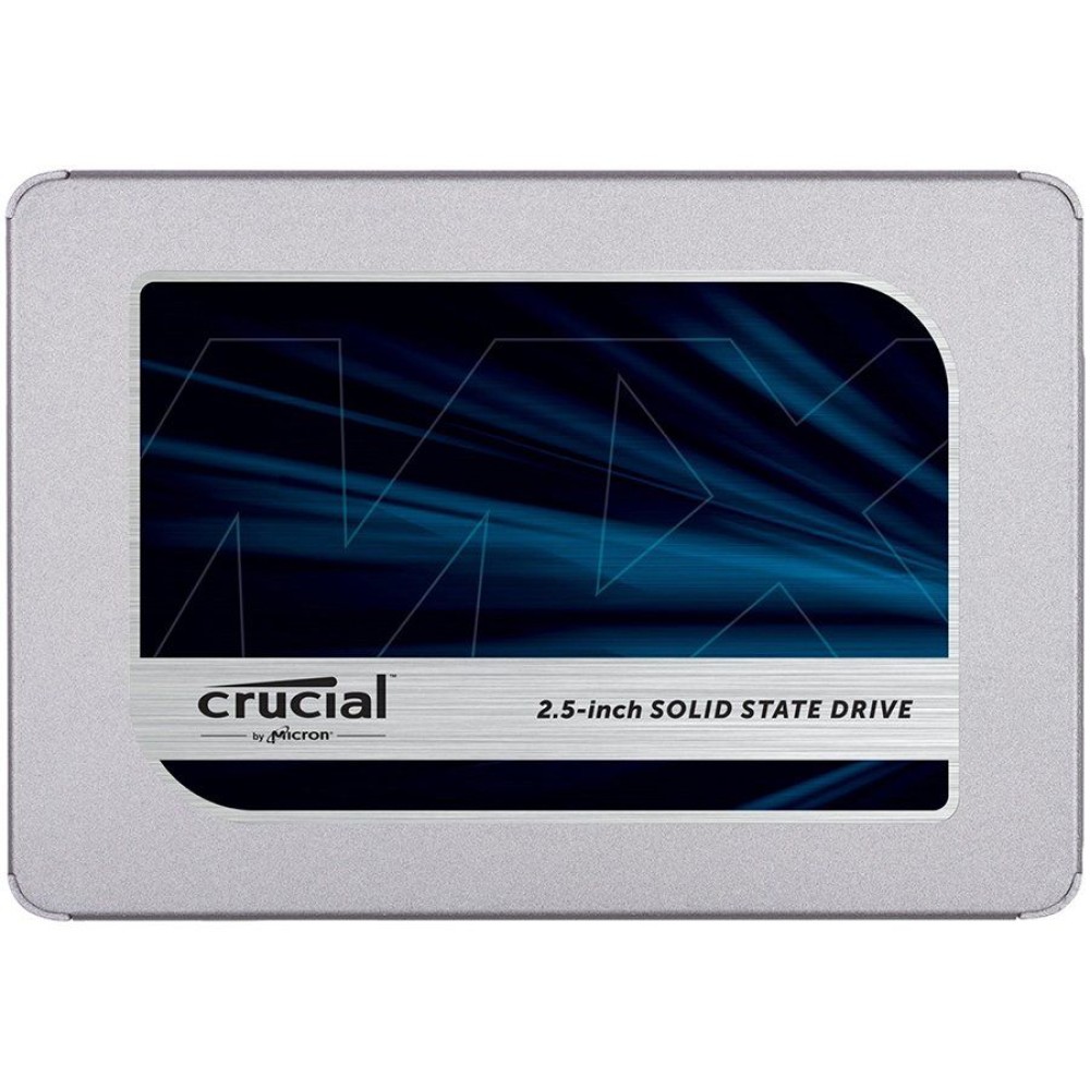 Crucial® MX500 2000GB SATA 2.5” 7mm (with 9.5mm adapter) SSD, EAN: 649528785077