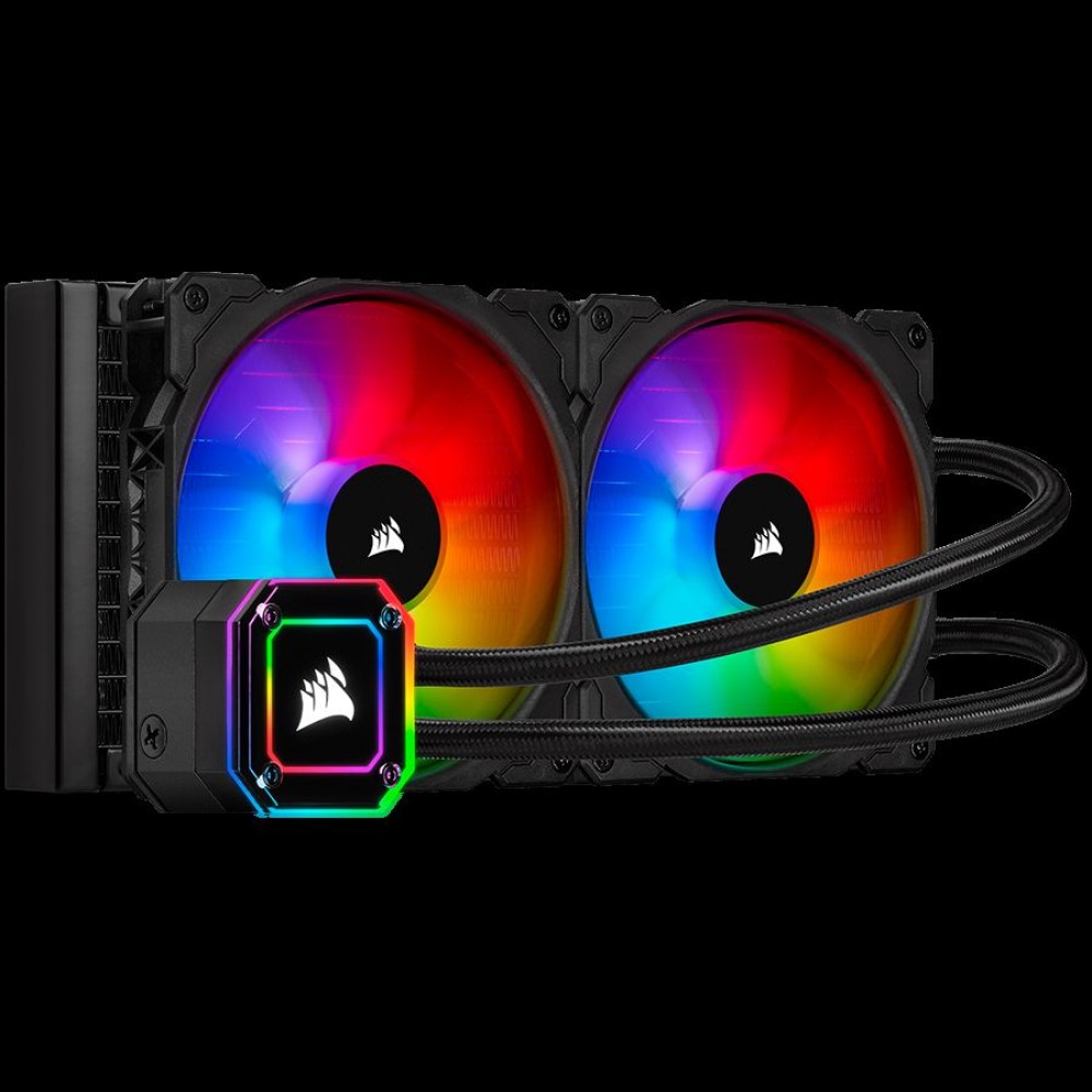 Corsair iCUE H115i ELITE CAPELLIX, 280mm Radiator, Dual 140mm ML RGB Fans, Software Control