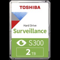 HDD Video Surveillance Toshiba S300 (3.5'' 2TB, 5400RPM, 128MB, SATA 6Gb/s), bulk