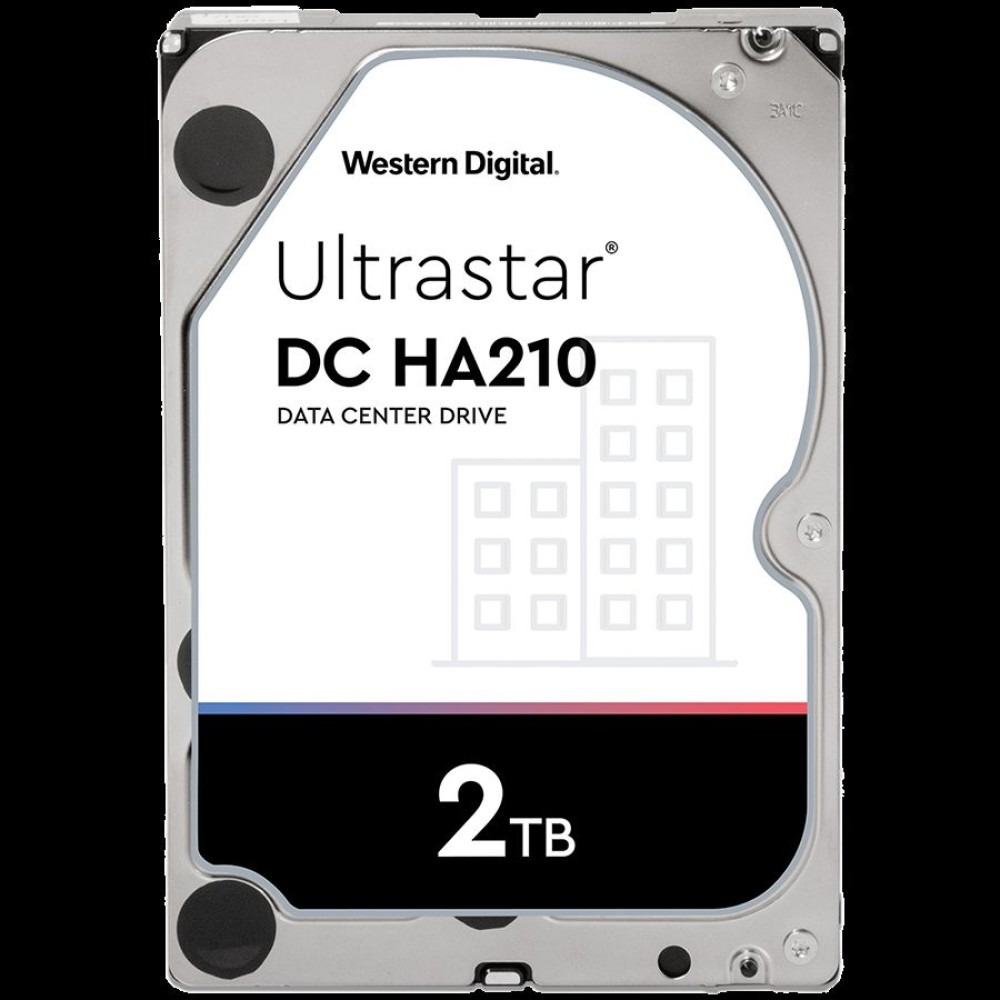 Western Digital Ultrastar DC HDD Server 7K2 (3.5’’, 2TB, 128MB, 7200 RPM, SATA 6Gb/s, 512N SE) SKU: 1W10002