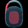 JBL Clip 4 - Portable Bluetooth Speaker with Carabiner - Blue-Pink