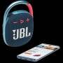 JBL Clip 4 - Portable Bluetooth Speaker with Carabiner - Blue-Pink