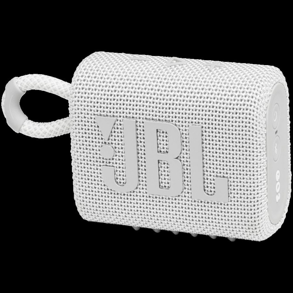 JBL Go 3 - Portable Bluetooth Speaker - White