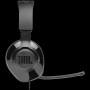 JBL Quantum 200 - Wired Over-Ear Gaming Headset with Flip-up Mic - Black