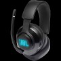 JBL Quantum 400 - Wired Over-Ear Gaming Headset with Flip-up Mic - Black