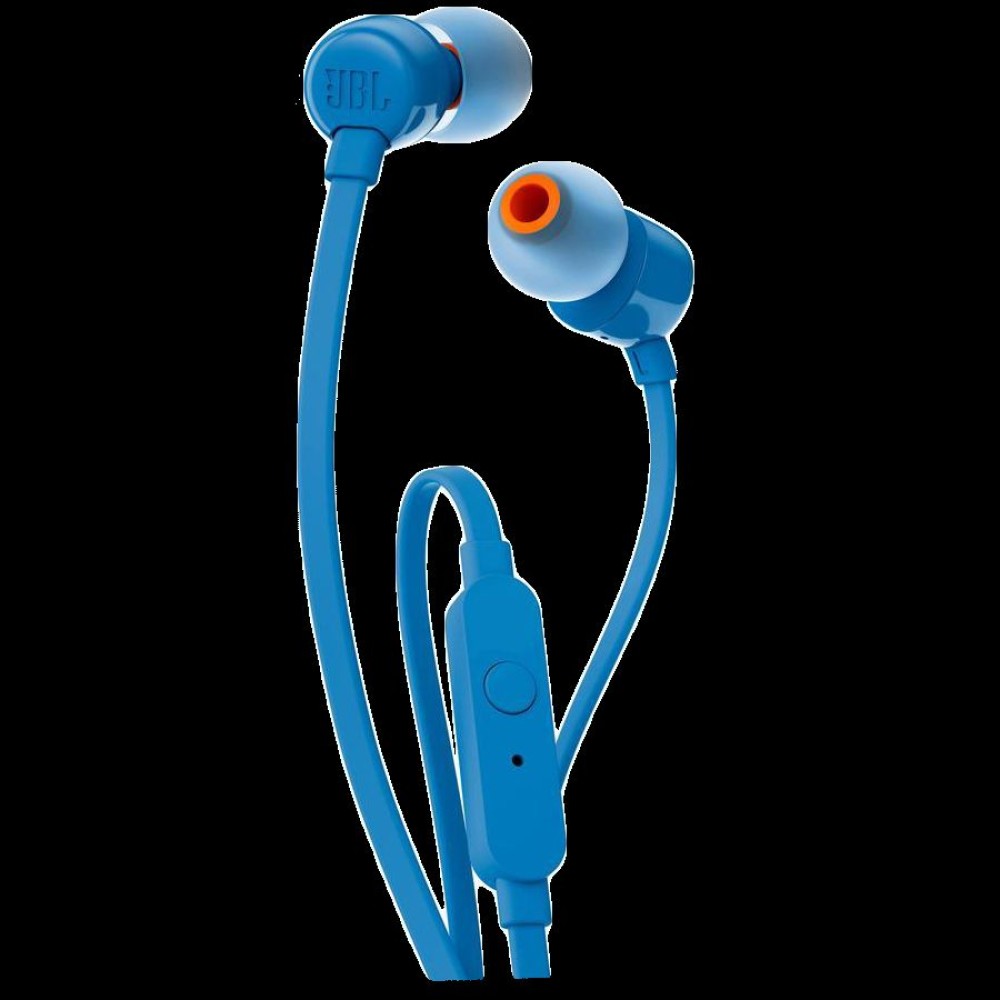 JBL Tune 110 - Wired In-Ear Headset - Blue