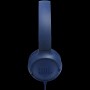 JBL Tune 500 - Wired On-Ear Headset - Blue