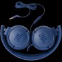 JBL Tune 500 - Wired On-Ear Headset - Blue