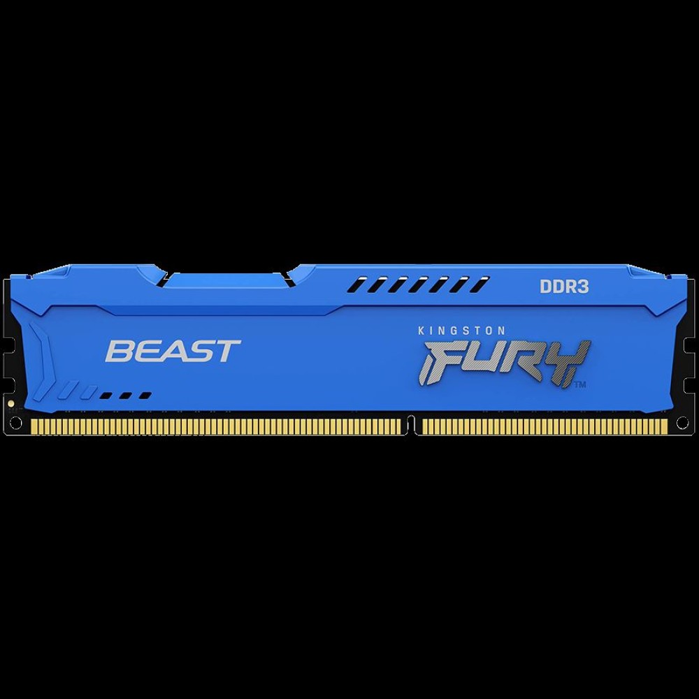 Kingston 4GB 1600MT/s DDR3 CL10 DIMM FURY Beast Blue, EAN: 740617318197