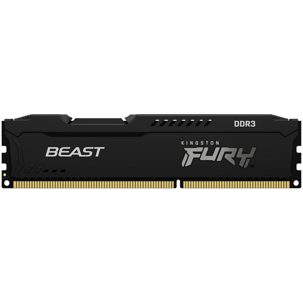 Kingston 4GB 1600MT/s DDR3 CL10 DIMM FURY Beast Black